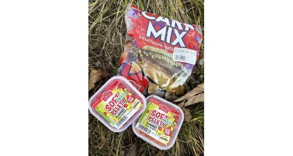 CHYTIL - Měkčené plovoucí pelety Soft Maxi 12-14 mm 30 g Ananas