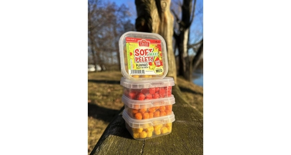 CHYTIL - Měkčené plovoucí pelety Soft Maxi 12-14 mm 30 g Ananas