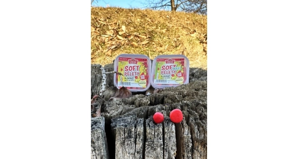CHYTIL - Měkčené plovoucí pelety Soft Maxi 12-14 mm 30 g Švestka