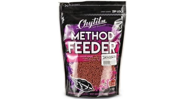 CHYTIL - Pelety Method Feeder 2 mm 750 g Jahoda