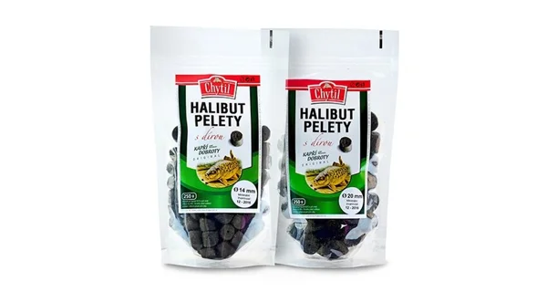CHYTIL - Pelety s dírou Halibut 14 mm 250 g