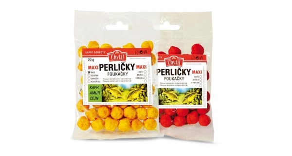 CHYTIL - Perličky foukačky 14 mm 20 g Jahoda