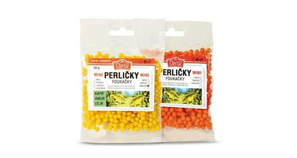 CHYTIL - Perličky foukačky mini 20 g 4 mm Jahoda