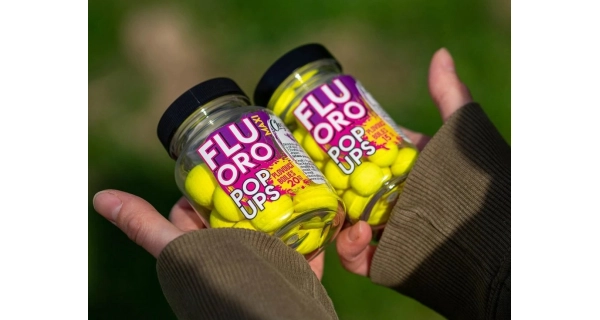 CHYTIL - Plovoucí boilie Fluoro Pop Up 20 mm 45 g Broskev