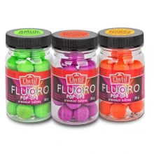 CHYTIL - Plovoucí boilie Fluoro Pop Up 35 g 15 mm Apač Indian Spice