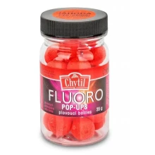 CHYTIL - Plovoucí boilie Fluoro Pop Up 35 g 15 mm Jahoda