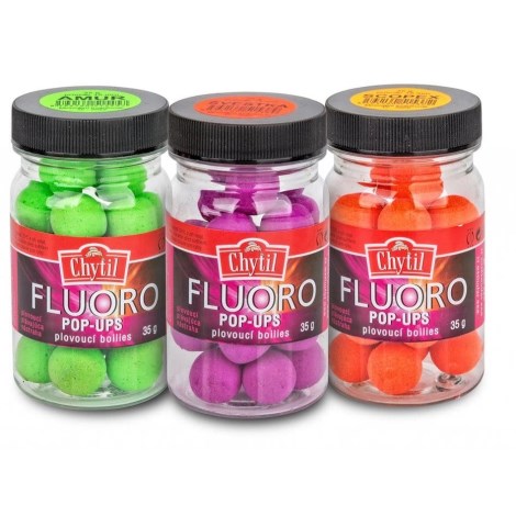 CHYTIL - Plovoucí boilie Fluoro Pop Up 35 g 15 mm Seabomb