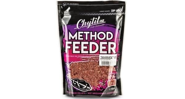 CHYTIL - Předvlhčená krmítková směs Method 750 g Jahoda