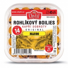 CHYTIL - Rohlíkový boilies 14 mm 32 g Mango