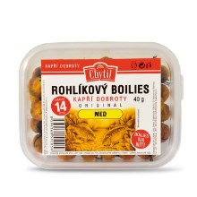 CHYTIL - Rohlíkový boilies 14 mm, 40 g, Klobása CHYTIL - Rohlíkový boilies 14 mm, 40 g, Klobása