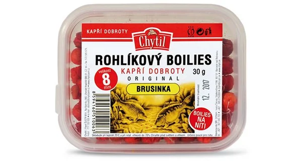 CHYTIL - Rohlíkový boilies 22 g 8 mm Kukuřice