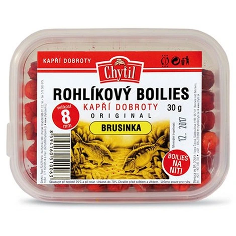 CHYTIL - Rohlíkový boilies 22 g 8 mm Kukuřice