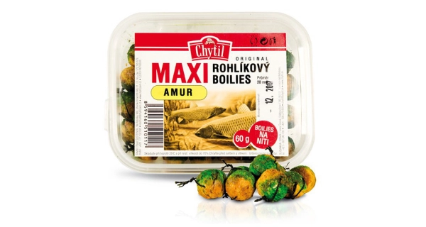 CHYTIL - Rohlíkový boilies Maxi 20 mm 60 g Amur