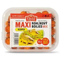 CHYTIL - Rohlíkový boilies Maxi 20 mm 60 g Česnek