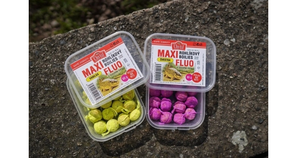 CHYTIL - Rohlíkový boilies Maxi Fluo 20 mm 65 g Scopex