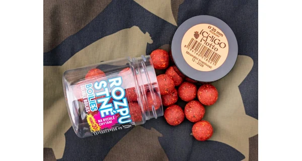 CHYTIL - Rozpustné boilies 16 mm 120 g Kořeněný tuňák Česnek Asa