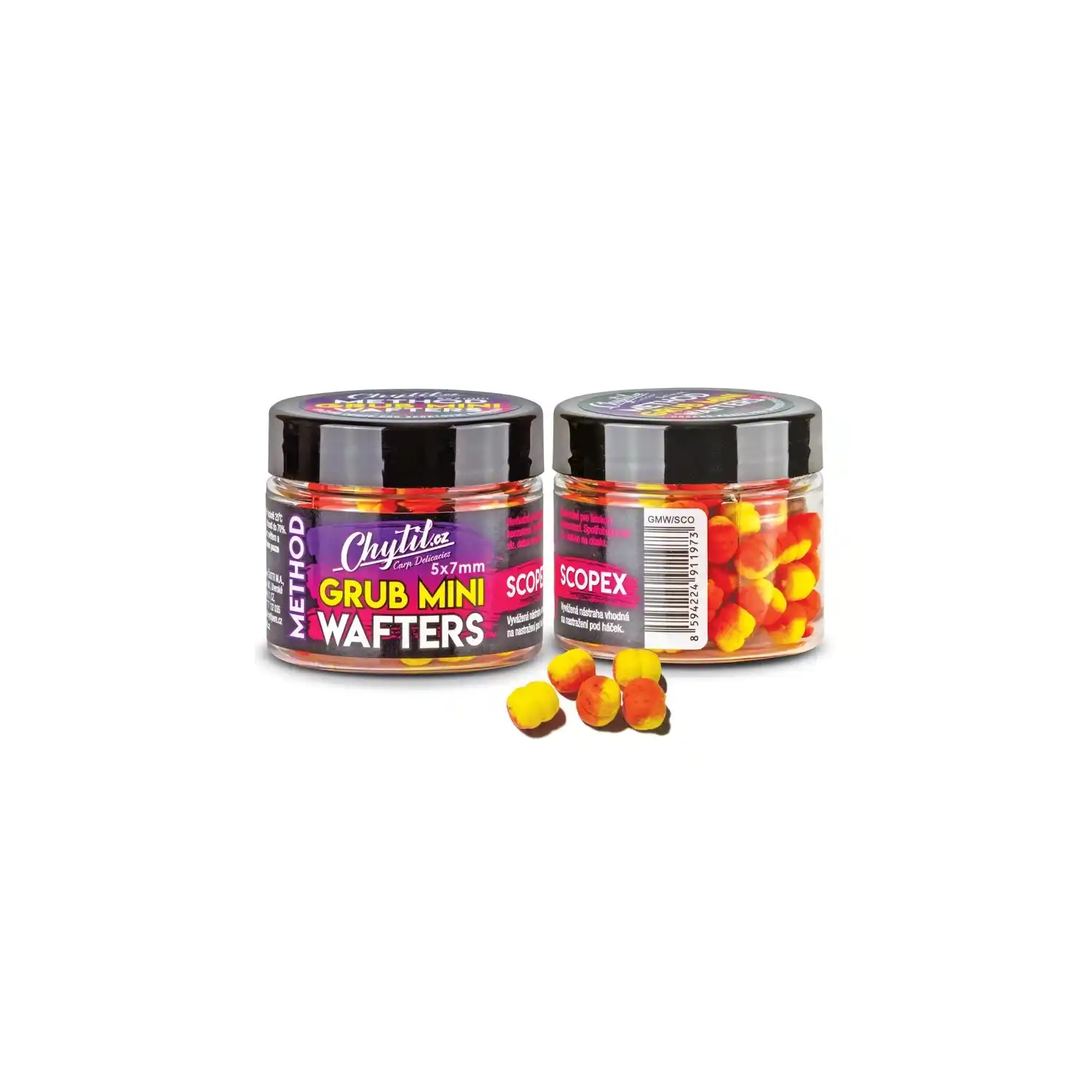 CHYTIL CHYTIL - Wafters Grub Mini 5x7 mm 18 g Česnek