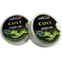 CLIMAX - Návazcová šňůra CULT Hook Link 15 m 28 lb 13 kg 0,18 mm