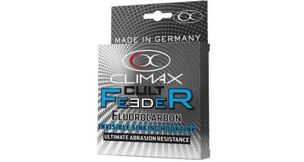 CLIMAX - Návazcový silon CULT Feeder Fluorocarbon 25 m 0,28 mm 5,9 kg