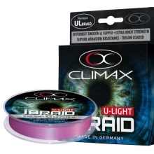 CLIMAX - Pletená šňůra ibraid U-Light fluo - fialová 135 m Průměr: 0,04 mm / 3 kg