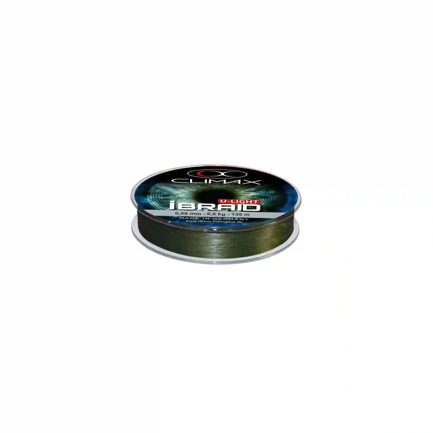 CLIMAX CLIMAX - Pletená Šňůra iBraid U-Light Olive 0,10 mm 7,5 kg 135 m