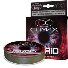 CLIMAX - Pletená šňůra ibraid zelená oliva 135 m Průměr: 0,08 mm / 6 kg