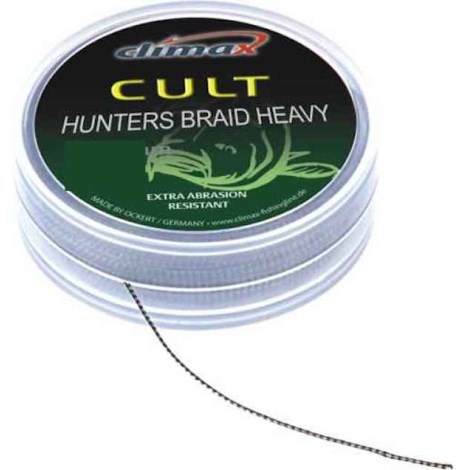 CLIMAX - Potápivá šňůra Hunters Braid Heavy Weed 9,1 kg 20 m