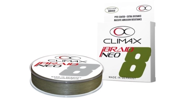 CLIMAX - Přívlačová šňůra iBraid Neo Olive 0,20 mm 19 kg 135 m