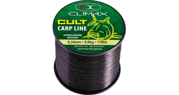 CLIMAX - Silon Cult Carp Line Black 0,28 mm 6,1 kg 1500 m