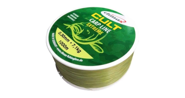 CLIMAX - Silon CULT Carp Line Extreme 1000 m 0,28 mm 5,8 kg