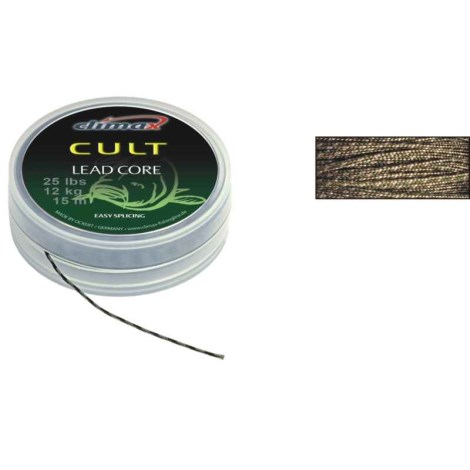 CLIMAX - šňůra 10m - LEAD Core WEED - průměr 0,25mm / 12,4kg /25lbs