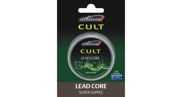 CLIMAX - šňůra 10m - LEAD Core WEED - průměr 0,25mm / 12,4kg /25lbs