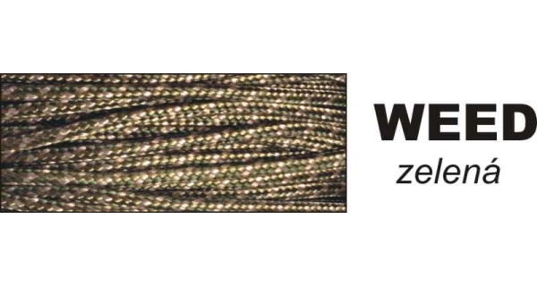 CLIMAX - šňůra 10m - LEAD Core WEED - průměr 0,25mm / 12,4kg /25lbs