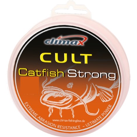 CLIMAX - Šňůra Cult Catfish Strong Hnědá 0,60 mm 60 kg 1000 m