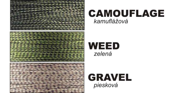 CLIMAX - Šňůra Hunters Braid Weed 0,25 mm 12 kg 25 lbs 20 m