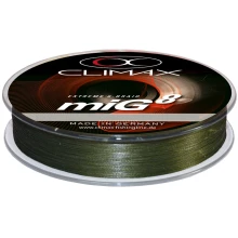 CLIMAX - Šňůra MiG 8 Braid Olive SB 0,12 mm 9,5 kg 135 m