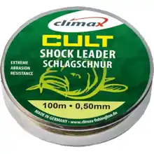 CLIMAX - Šokový silon Cult Shock Leader 0,50 mm 15,5 kg 100 m