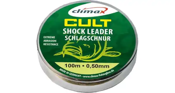 CLIMAX - Šokový silon Cult Shock Leader 0,60 mm 20,3 kg 100 m
