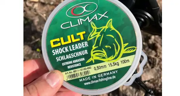 CLIMAX - Šokový silon Cult Shock Leader 0,60 mm 20,3 kg 100 m