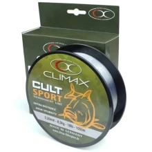 CLIMAX - Vlasec Cult Carp Sport Mono Šedý 0,28 mm 6,8 kg 1000 m