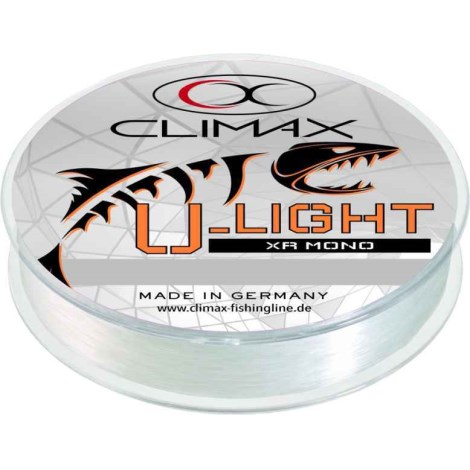 CLIMAX - Vlasec U-Light XR Mono Transparent 0,18 mm 3 kg 200 m