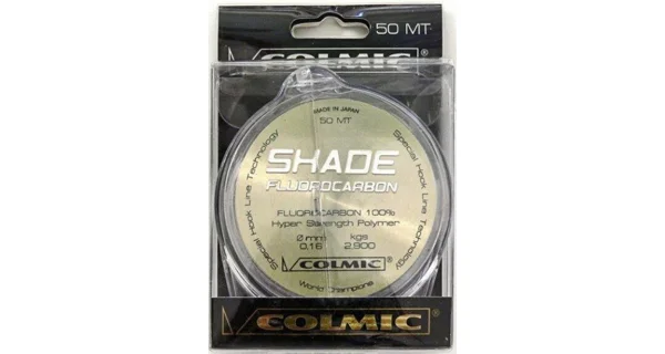 COLMIC - Fluorocarbon Shade 50 m 0,12 mm 1,75 kg