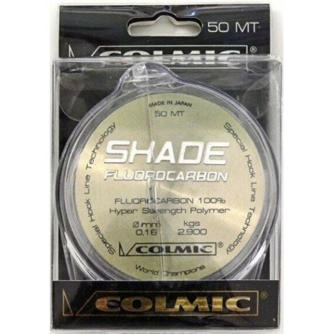 COLMIC - Fluorocarbon Shade 50 m 0,14 mm 2,05 kg