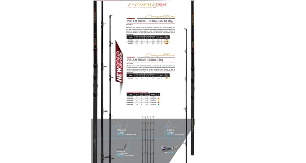 COLMIC - Prut Priam Rush Special Carp 2-S 3 m 30 g