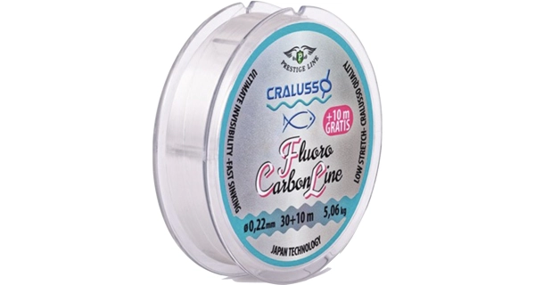 CRALUSSO - Fluorocarbon Line 0,40 mm 30+10 m