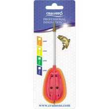 CRALUSSO - Košík + plnící forma Rocket Method růžový 30 g