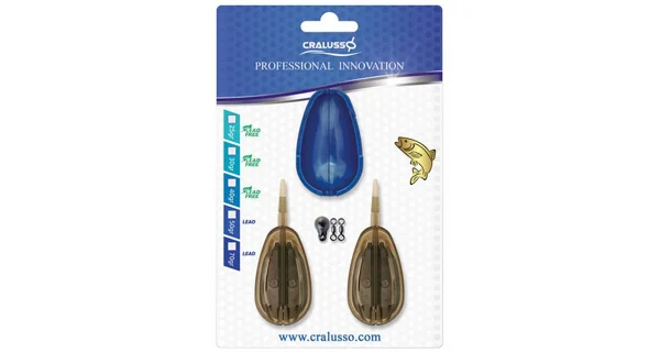 CRALUSSO - Krmítko Method Sensitive 2 + 1 40 g