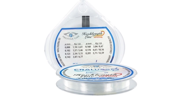 CRALUSSO - Návazcový vlasec Prestige 0,123 mm 50 m
