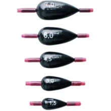 CRALUSSO - Olovo ve tvaru slzy Drop Lead 2,5 g 5 ks CRALUSSO - Olovo ve tvaru slzy Drop Lead 2,5 g 5 ks