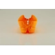CRALUSSO - Plnící forma Method Shell oranžová